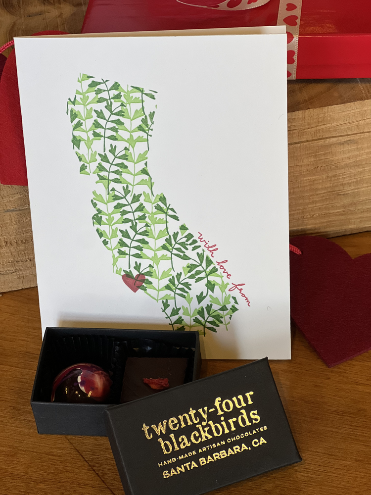 Two-Piece Truffle Box — Twenty-Four Blackbirds Chocolate